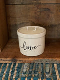 Stoneware Crock {16oz}