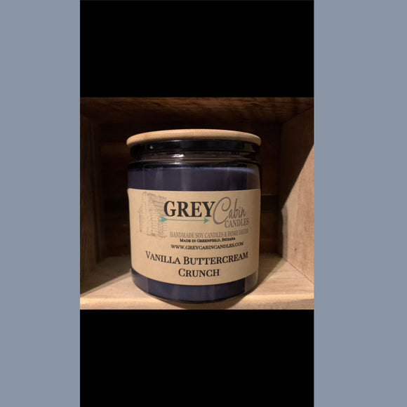 Glass Jar Gold Lids (9oz & 16oz) – Grey Cabin Candles